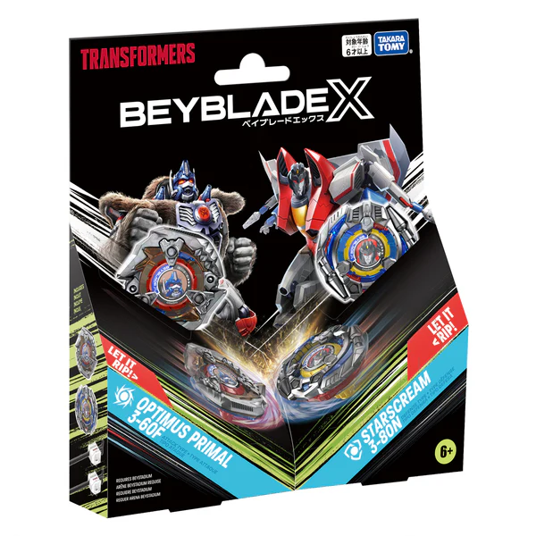 BX-00 Transformers Optimus Primal 3-60F / Starscream 3-80N (Double Starter) - Image 2